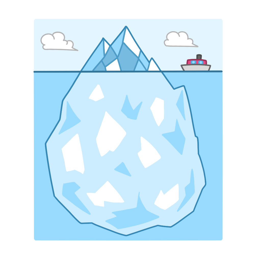 氷山の一角
